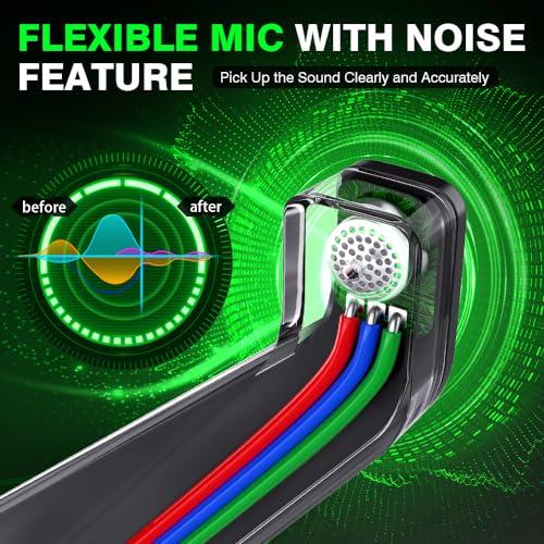 WolfLawS X3 Wireless Gaming Headset for Xbox Series X|S, Xbox One, PS5, PC, Mac, Nintendo Switch, Bluetooth Over Ear Gaming Headphones with Noise Canceling Microphone, 60H Battery, Low Latency