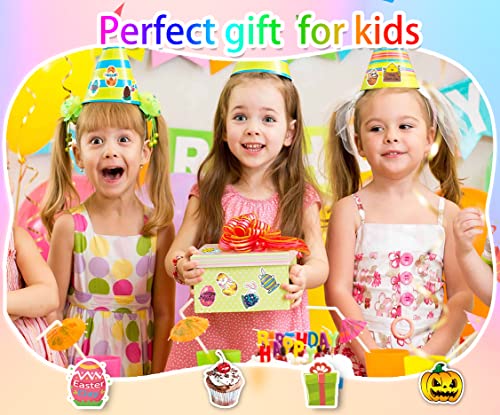 200Pcs Water Bottle Stickers for Kids Teens, Waterproof Vinyl Stickers, Aesthetic Laptop Stickers, Stickers for Water Bottles,Cute Stickers Packs