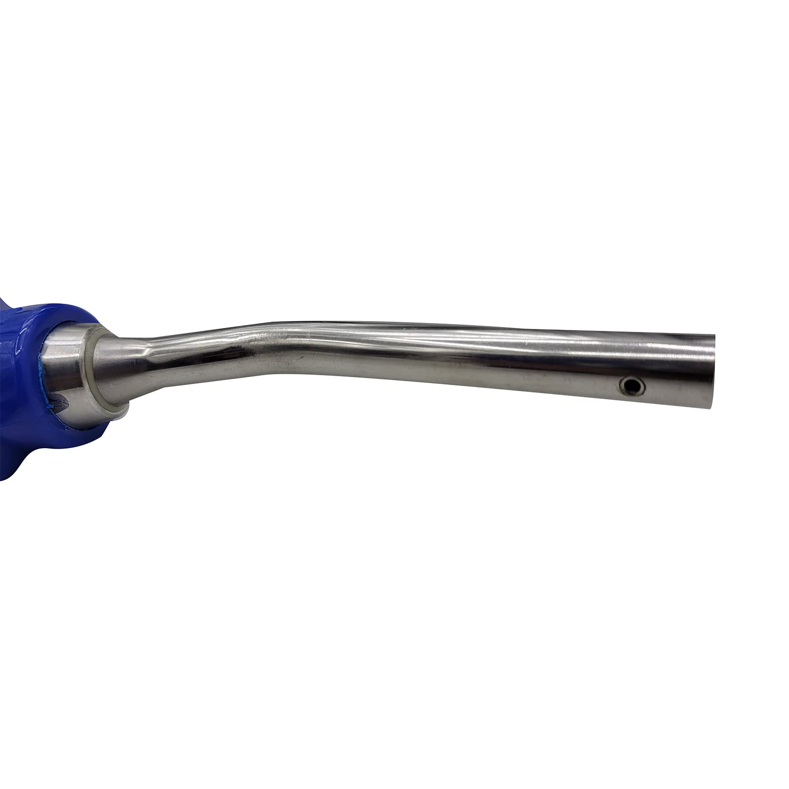 BORRITT 3/4"inch Automatic Shut-off Stainless Steel Diesel Exhaust Fluid (DEF)/Antifreeze Nozzle with NPT Female Thread,Three Notch Hold Open Clip&360 degree Rotating Connector 1/2"(15MM) Spout