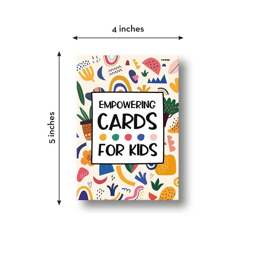 Empowering Cards for Kids - Teaches Mindfulness, Affirmations, Self Esteem, Relaxation & More