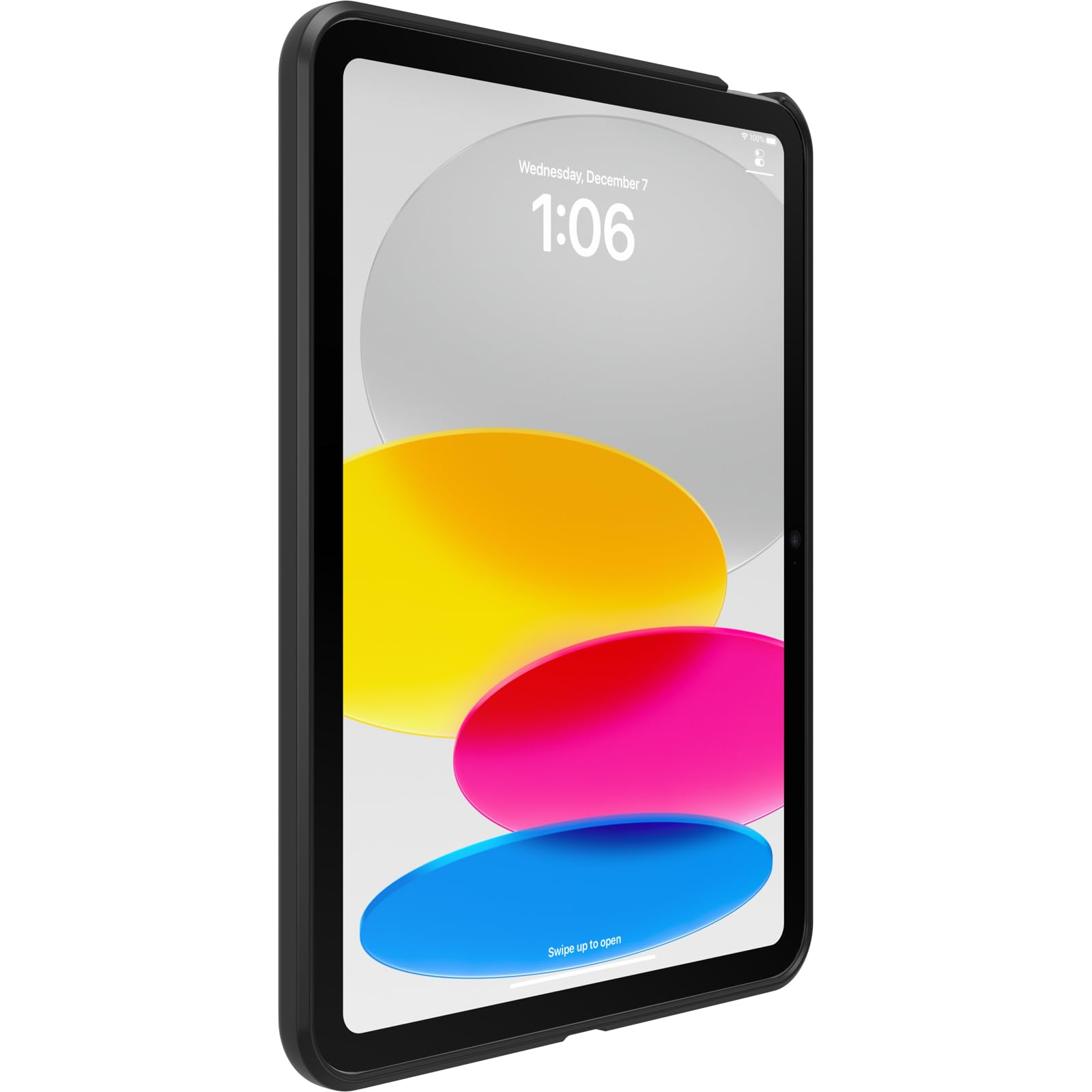 OtterBox iPad 10th Gen Prefix Case - Black Crystal, Ultra-Thin, Easy Installation, Raised Edges Protect Camera & Screen (Single Unit Ships in Poly Bag, Ideal for Business Customers)