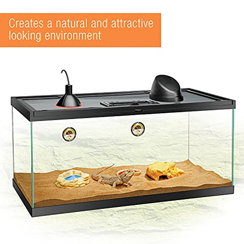 Zilla Pet Reptile Terrarium Substrate Bedding, Walnut Desert Blend, for Bearded Dragons, Monitors, Skinks and Uromastyx, 5 Quart