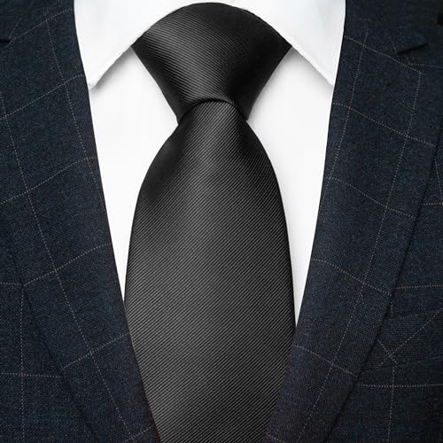 JEMYGINS Orange Tie 3.15" Wide Wedding Business Tie for Men(33)
