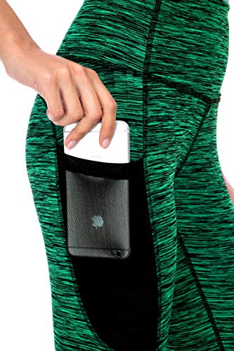 Sugar Pocket Women's Workout Capris Running Tights Yoga Pants M(06)