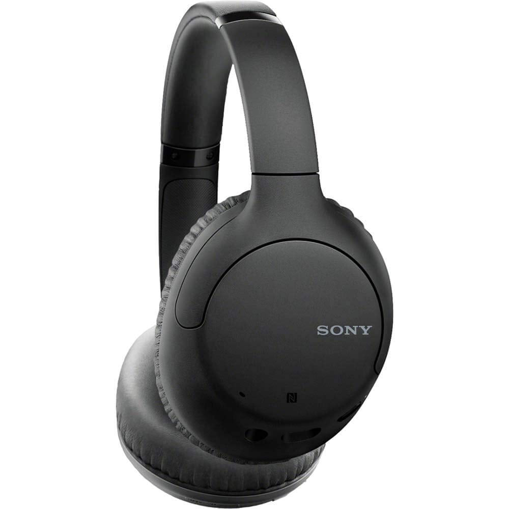 Sony Noise Cancelling Headphones WHCH710N: Wireless Bluetooth Over the Ear Headset with Mic for Phone-Call, Black