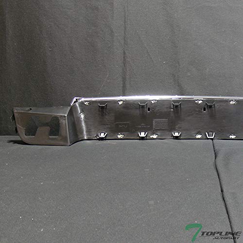 TLAPS 7422440236208 Compatible With 2007-2014 GMC Yukon/XL/Denali Chrome Mesh Front Lower Bumper Grill Grille