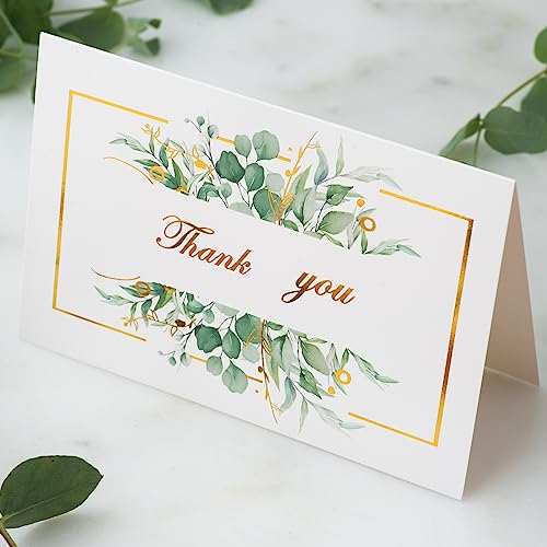 24 Pack Thank You Cards Bulk with Kraft Envelopes and Stickers, 4x6 In Professional Looking | Suitable for Business, Baby Shower, Wedding, Small Business, Graduation, Bridal Shower, Funeral