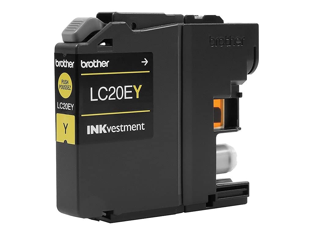 Brother LC20EY Super High Yield Yellow Ink Cartridge