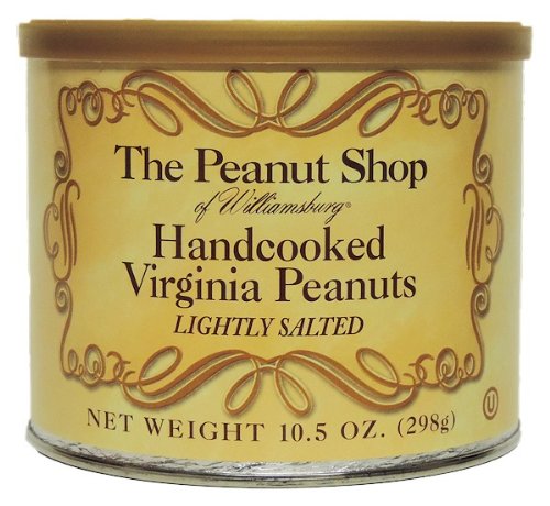 The Peanut Shop of Williamsburg Handcooked Lightly Salted Virginia Peanuts - 10.5 oz.