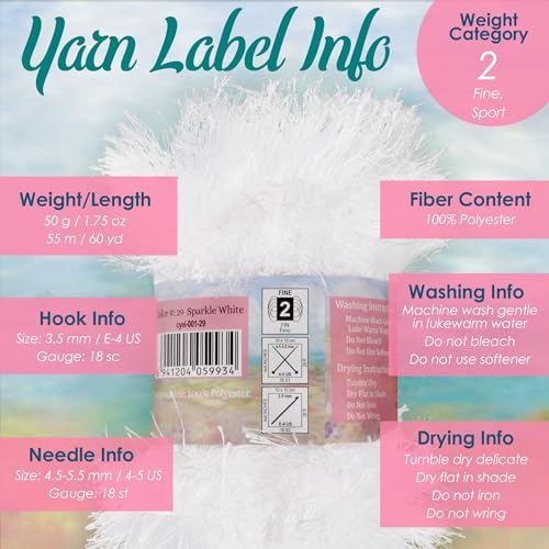 JubileeYarn Feather Whimsy Eyelash Yarn - 50g/Skein Fine Polyester Fur - Shades of Red - 4 Skeins