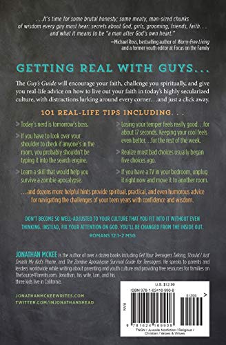 Guy's Guide to God, Girls, and the Phone in Your Pocket: 101 Real-World Tips for Teenaged Guys