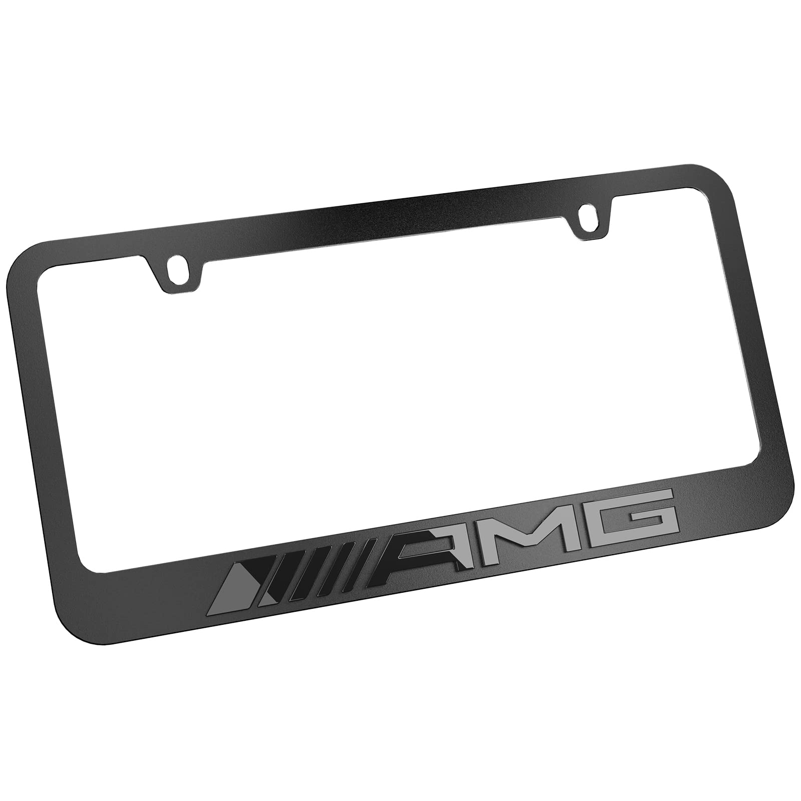 Black License Plate Frame for AMG