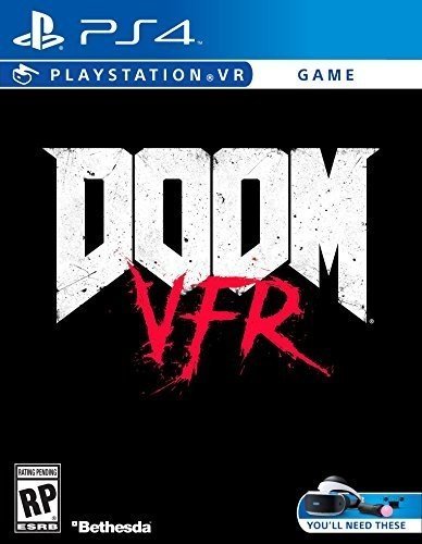 PlayStation VR FPS Classic Bundle (5 Items): PlayStation VR Gran Turismo Bundle, PSVR Doom VFR Game, PSVR Bravo Team Game, PSVR Farpoint Game and PSVR Aim Controller