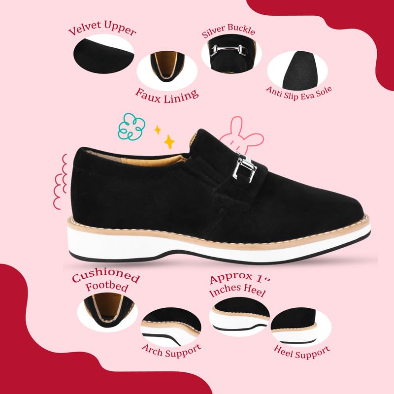 LIBERTYZENO Boys Shoes Velvet Print Penny Loafers and Slip On Wedding Party Kids Shoes Rachel Lavender 12 Little Kids