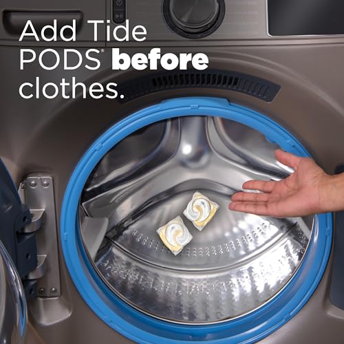 Tide PODS Free & Gentle Laundry Detergent Soap Pacs, 42 Count, Tide PODS Laundry Detergent