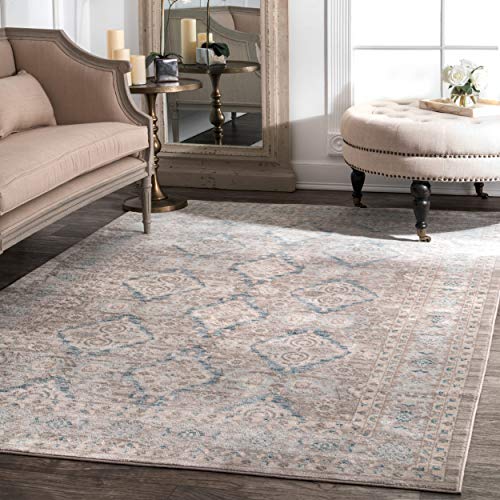 nuLOOM Vintage Sherell Accent Rug, 3x5, Taupe