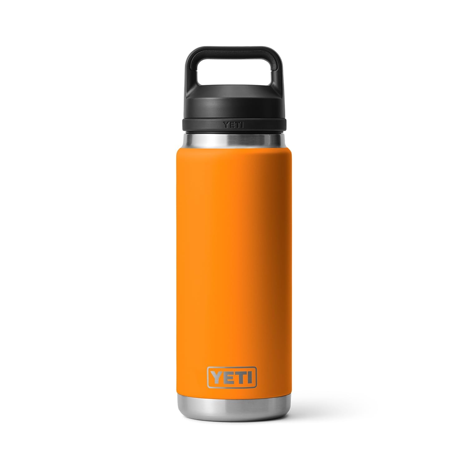 YETI Rambler 26 oz Bottle, Vacuum Insulated, Stainless Steel with Chug Cap, King Crab