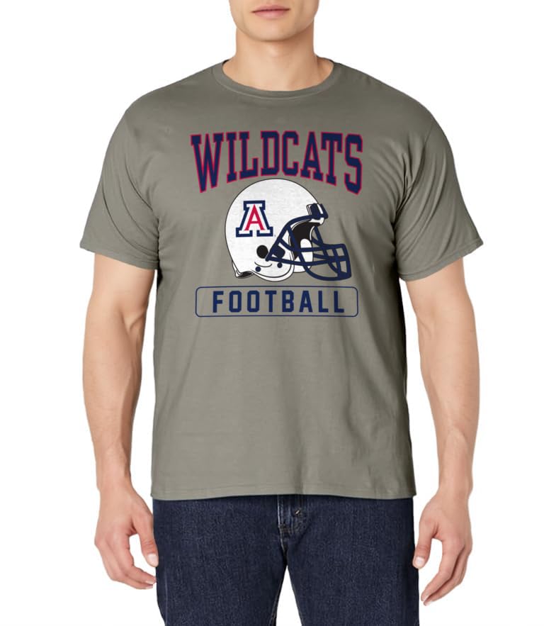 University of Arizona Wildcats Football Helmet T-Shirt