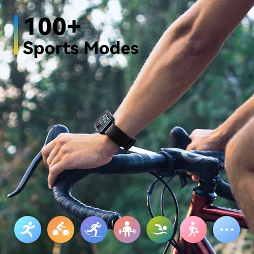 ENOMIR Smart Watch for Women Men with Bluetooth Call,Smartwatch with Alexa Built-in,Heart Rate SpO2 Sleep Monitor,5ATM Waterproof,Step Calorie Activity Trackers and Smartwatches for iOS&Android Phones