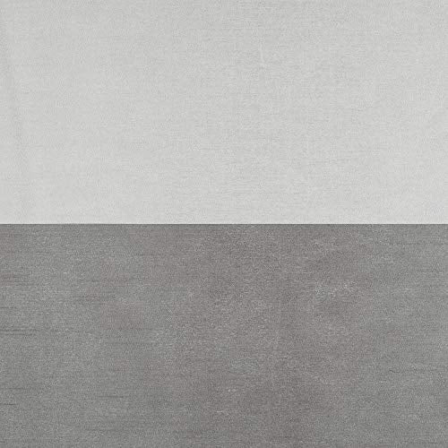 Exclusive Home Chateau Striped Faux Silk Grommet Top Curtain Panel Pair, 54"x63", Black Pearl