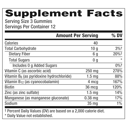 Emergen-C Zero Sugar Immune Support Adult Gummies 36 Count