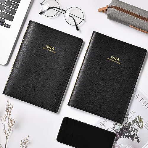 2024-2025 Planner - Planner 2024-2025 Daily Weekly and Monthly, July 2024 - June 2025, 8'' x 10'', Academic Planner with Weekly Note Pages, Elastic Band, Inner Pocket