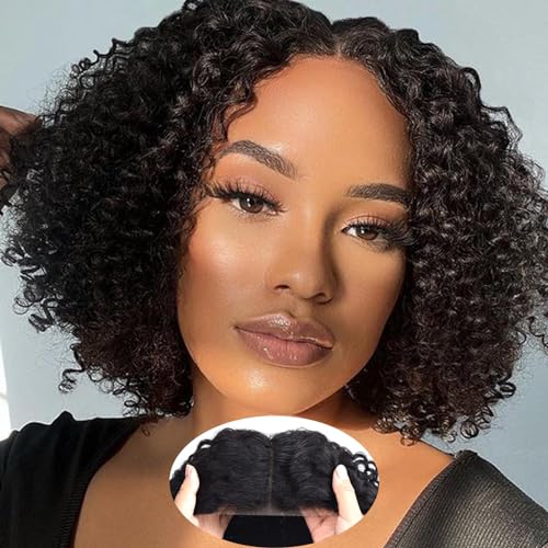 MOONYE 30 Inch Curly Lace Front Wig Human Hair 13x4 HD Transparent Lace Frontal Wig 200% Density Pre Plucked With Baby Hair Glueless Deep Curly Wigs Human Hair For Black Women Natural Color