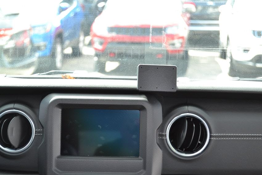 Scosche ProClip Center Dash Mount Compatible with J eep Wrangler JL 2018-2023 & J eep Gladiator 2020-2023 with StuckUp Universal Phone Mount Bundle