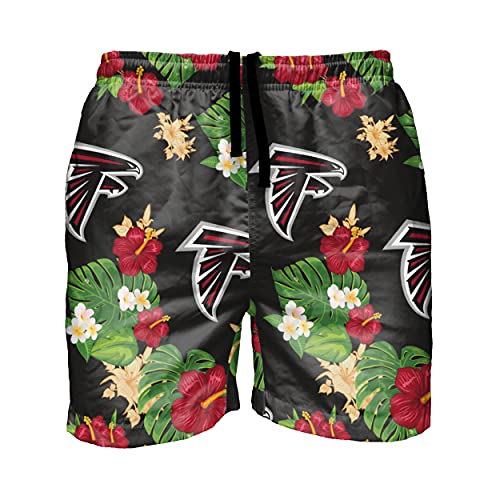 foco NFL Mens Floral Swimming Trunks - XXL