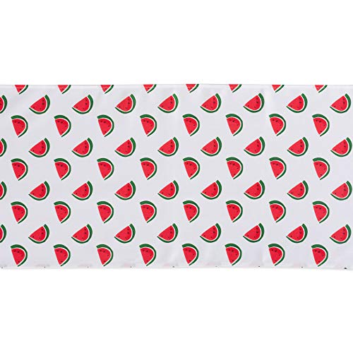 DII Watermelon Outdoor Tabletop Collection, Stain Resistant & Waterproof, Table Runner, 14x72