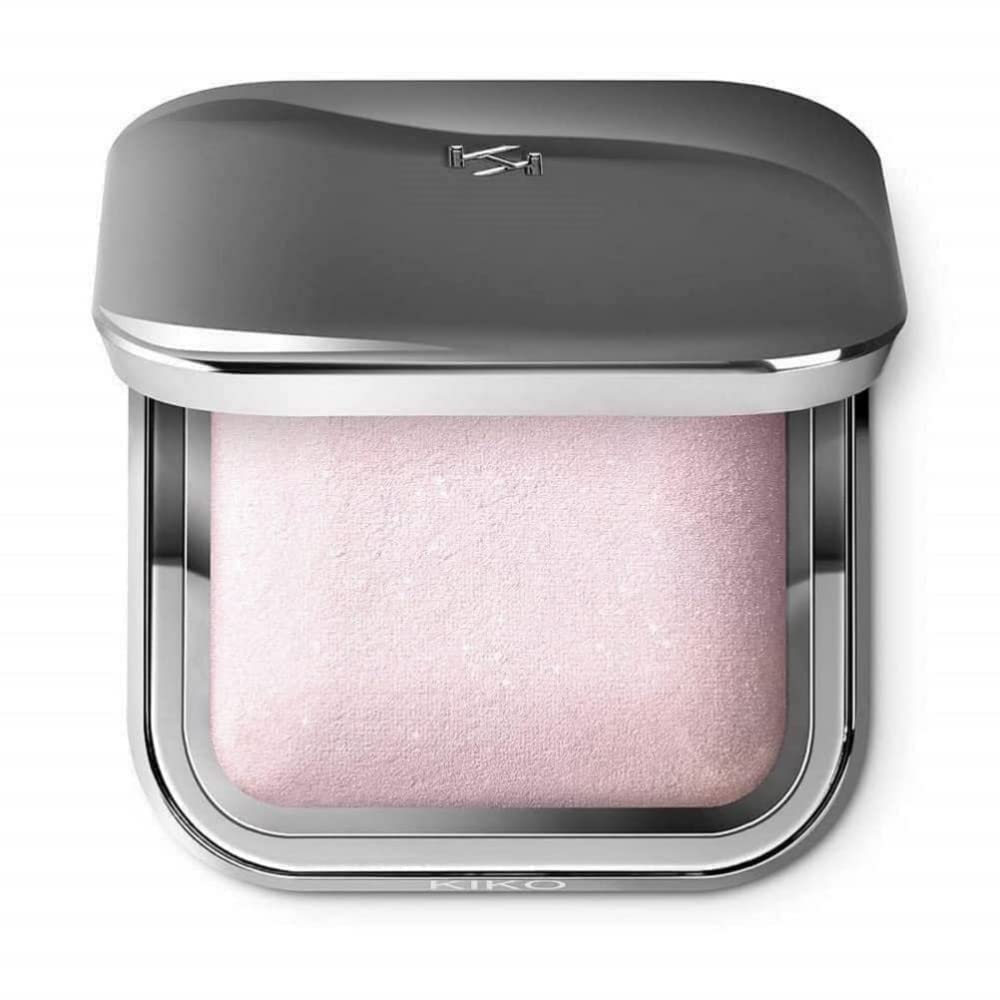 KIKO Milano Glitter Baked Highlighter | Baked Face Highlighter With A Glitter Finish