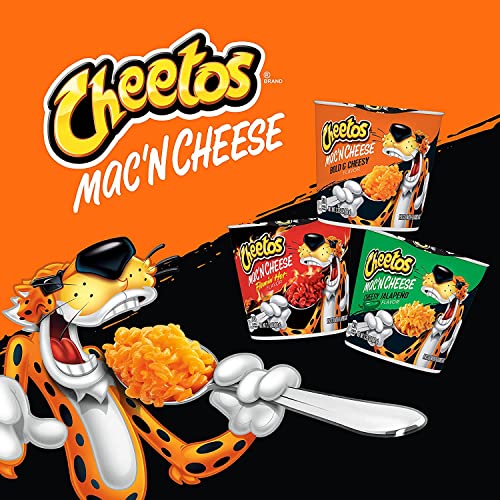 Mac N Cheetos Bold & Cheesy, 2.32oz Cups (4 Pack)