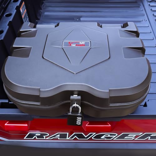 StarknightMT Waterproof UTV Bed Box 6GAL Compatible with Polaris Ranger 1000 900 570 500/Ranger XP/General 1000 2016-2023 Ranger 1000 Accessories UTV Tool Box
