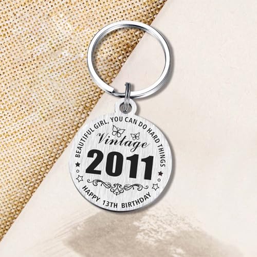 Resdink 75th Birthday Gifts for Women - 1949 Keychain for 75 Years old Birthday Present, Happy 75th Bady Key Chain