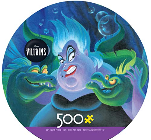 Ceaco - Disney Round - Villains Round - 500 Piece Jigsaw Puzzle