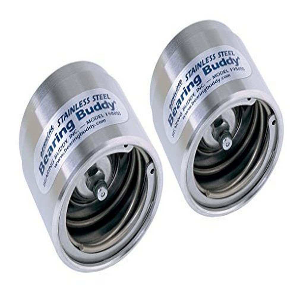 Bearing Buddy 42104 Stainless Steel Bearing Protector - 1.980" Diameter, Pair