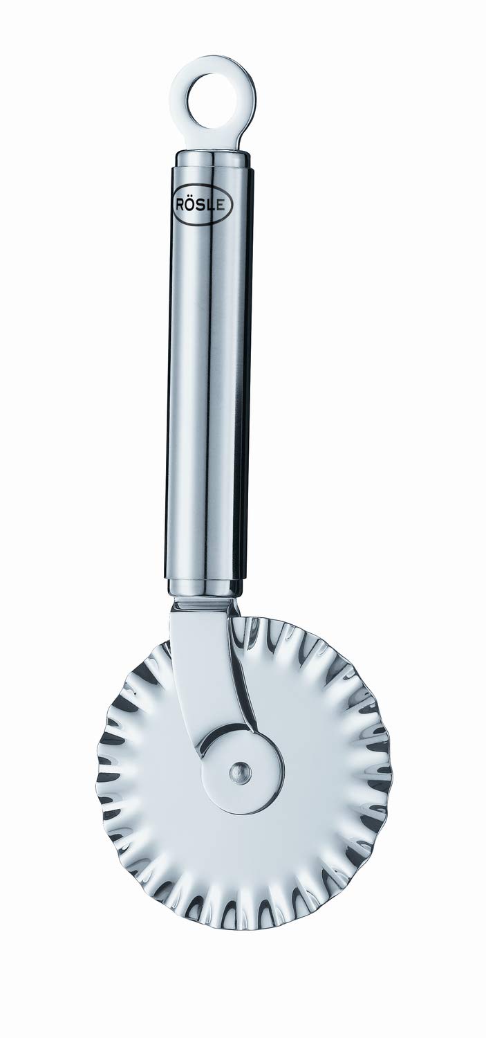 Rösle Stainless Steel Round-Handle Pastry Wheel