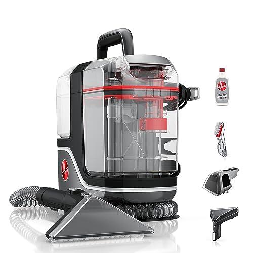 Hoover CleanSlate XL Deep Cleaning Spot Carpet Cleaner Machine, for Carpet and Upholstery, with Specialized Tools, Permanent Stain Remover, Car and Auto Detailer, FH15000V, Gray