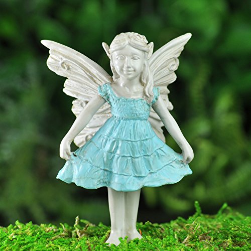 Georgetown Home & Garden Miniature Bluebell Fairy Stake Garden Decor