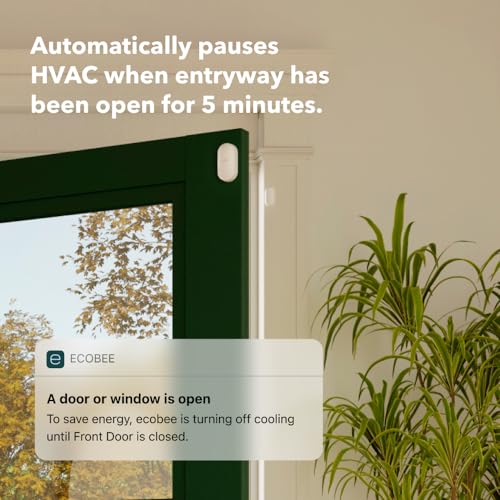 ecobee Smart Video Doorbell Camera (Wired) - with Industry Leading HD Camera, Smart Security, Night Vision, Person and Package Sensors, 2-Way Talk, and Video & Snapshot Recording