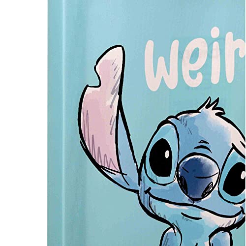 Disney Lilo and Stitch Back View Ohana Means Family Gallery Wrapped Canvas Wall Decor - Large Stitch Wall Art for Home