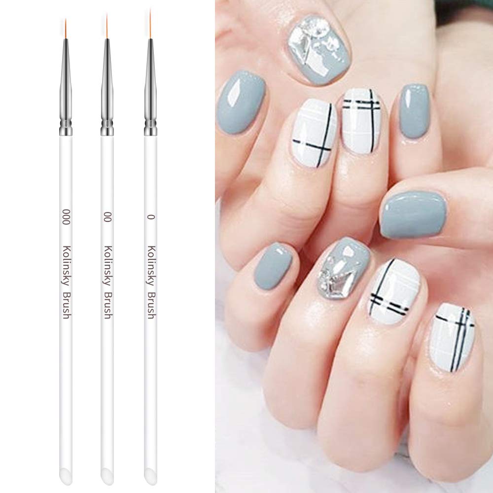 Acrylic Nail Art Practice With 3pc Nail Liner Pen 180pcs Nail Wipes Lines Drawing Painting Template Learning Book Easy To Clean Can Be Reused Manicure Tools For Beginner