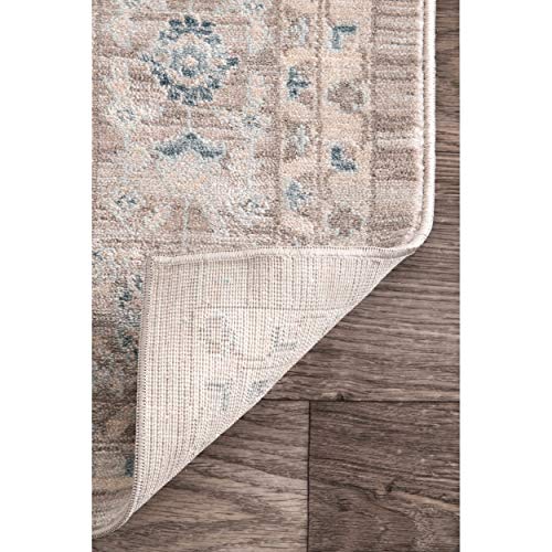 nuLOOM Vintage Sherell Accent Rug, 3x5, Taupe