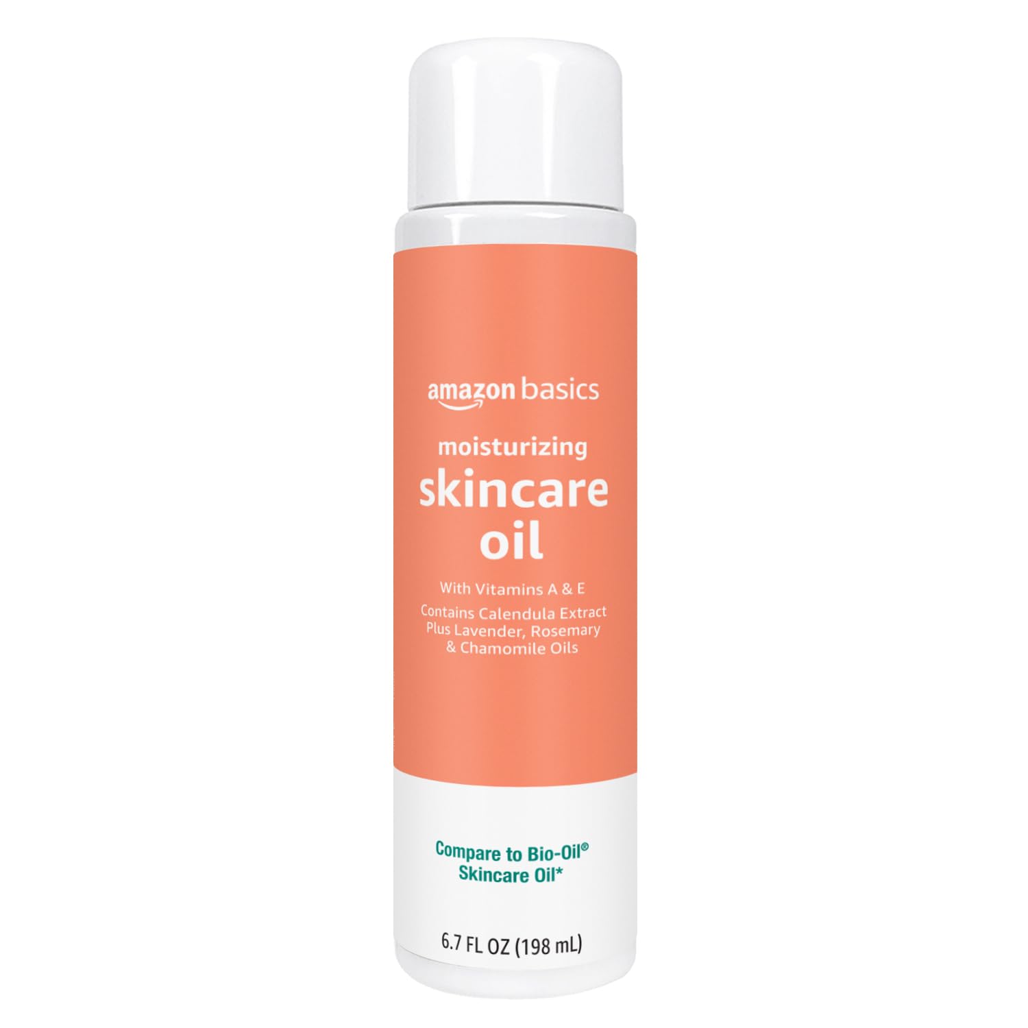 Amazon Basics Moisturizing Skincare Oil with Vitamins A & E, 6.7 Fl Oz (Pack of 1)