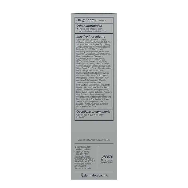 Dermalogica Biolumin-C Heat Aging Protector SPF 50, Daily Face Moisturizer with Sunscreen - Defend Signs of Skin Aging, 1.7 fl oz