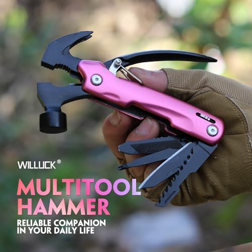 Mothers Day Gifts for Mom Women Wife - Birthday Gifts for Women, Multitool Hammer - Anniversary Christmas P’ink Gifts from Daughter Son - Stocking Stuffers for Women, Mom, Wife, Girlfriend, Grandma