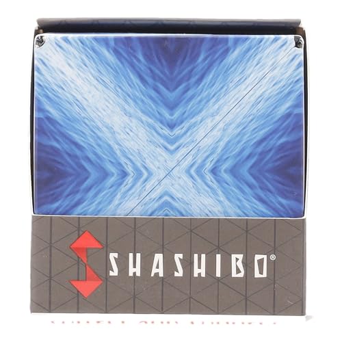 SHASHIBO Shape Shifting Box - Award-Winning, Patented Fidget Cube w/ 36 Rare Earth Magnets - Transforms Into Over 70 Shapes, Download Fun in Motion Toys Mobile App (Artist Series - Mystic Ocean)