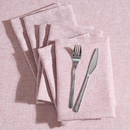 Laura Ashley Harper Luxuriously Smooth Fabric Tablecloth for Formal or Casual Dining, Holiday, Banquet, Wedding or Party, 60" x 84", Yellow