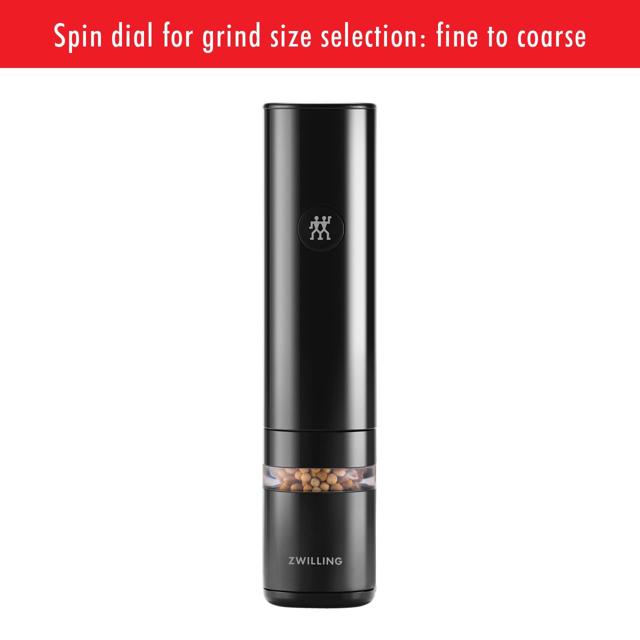 ZWILLING Enfinigy Electric Salt/Pepper Mill - Black
