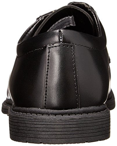 Stacy Adams Austin Plain Toe Uniform Dress/Casual Lace-up Uniform Oxford Shoe (Little Kid/Big Kid),Black,1 M US Little Kid